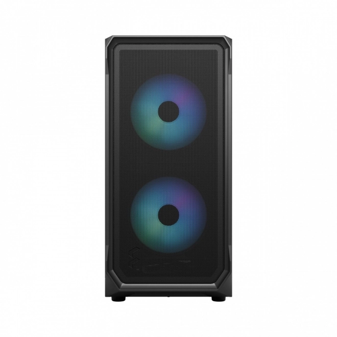 Case Focus 2 RGB Black TG Clear Tint