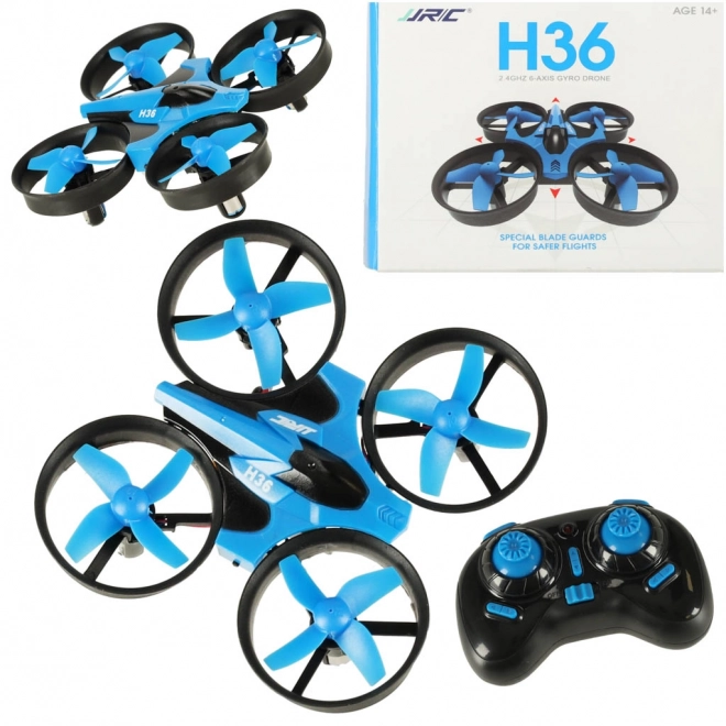 JJRC H36 mini 2,4GHz 4CH 6osý RC dron – Modrý