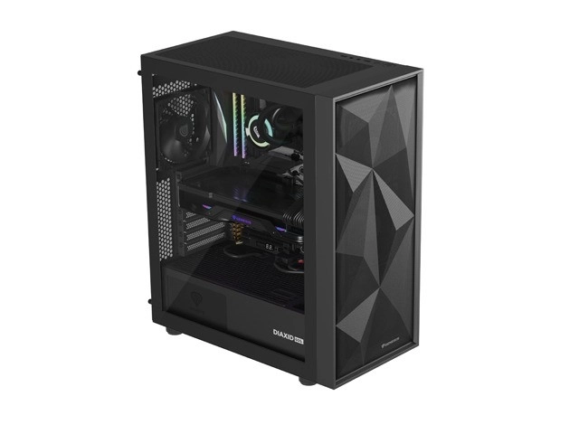 Genesis Diaxid 605F MIDI TOWER skříň USB-C černá