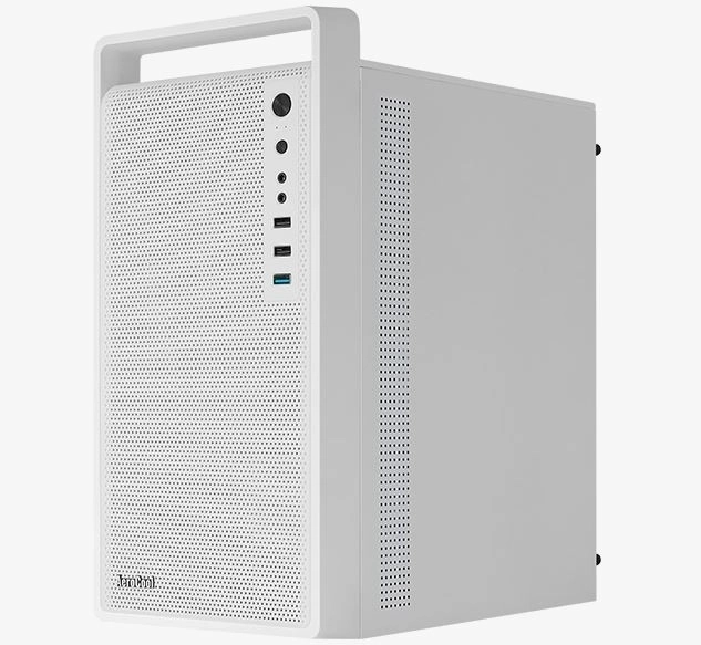 Bílá mini tower skříň CS-109 RGB USB 3.0