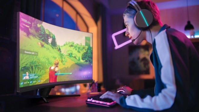 Monitor 34M2C3500L 34" zakřivený VA 180Hz HDMIx2 DPx2