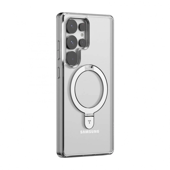 Průhledné pouzdro Torras Ostand pro Samsung S25 Ultra