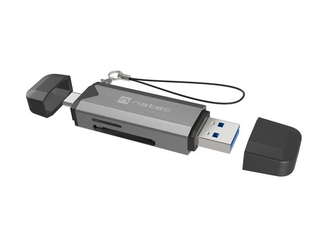 Čtečka paměťových karet Natec Scarab 3 USB A/C