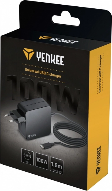 Univerzální nabíječka 100W Power Delivery pro smartphony, tablety a notebooky