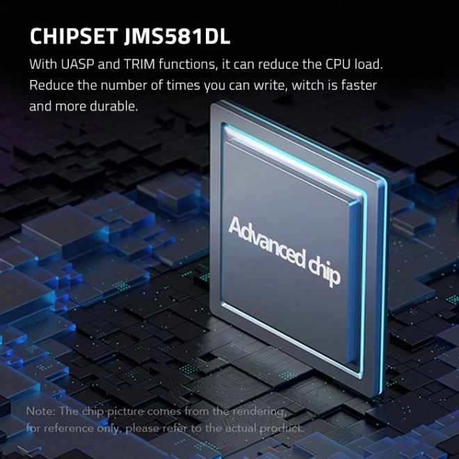 Externí obal na M.2 SSD disk s USB-C, RGB LED a kapacitou až 4TB