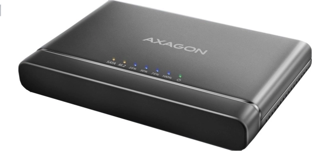 USB‑C 10Gbps adaptér pro NVMe M.2 a 2.5/3.5" SSD/HDD s klonováním CLONE MASTER 2