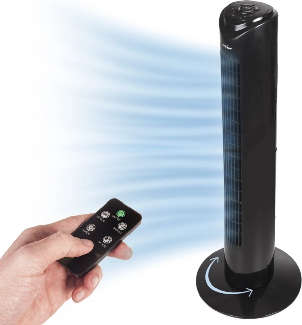 Stojanový ventilátor s dálkovým ovládáním