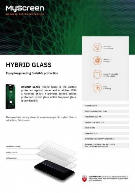 HybridGlass FlexibleGlass iPhone 15 Plus 6,7