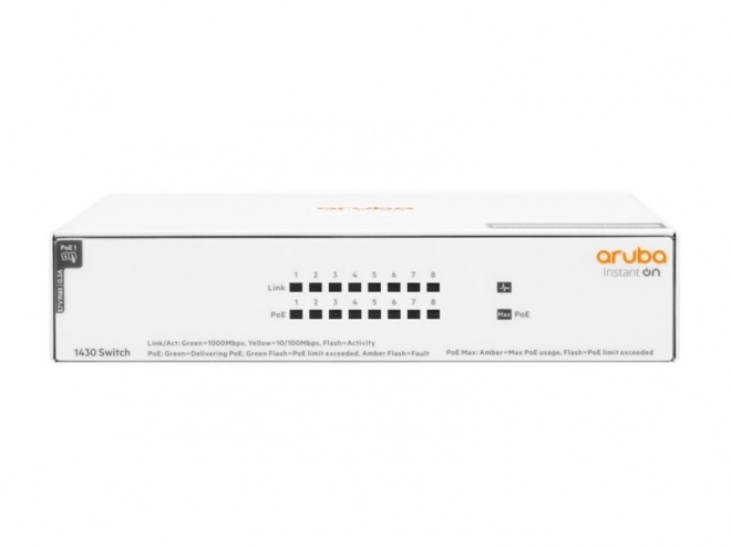 Aruba Instant On 1430 8port PoE Switch