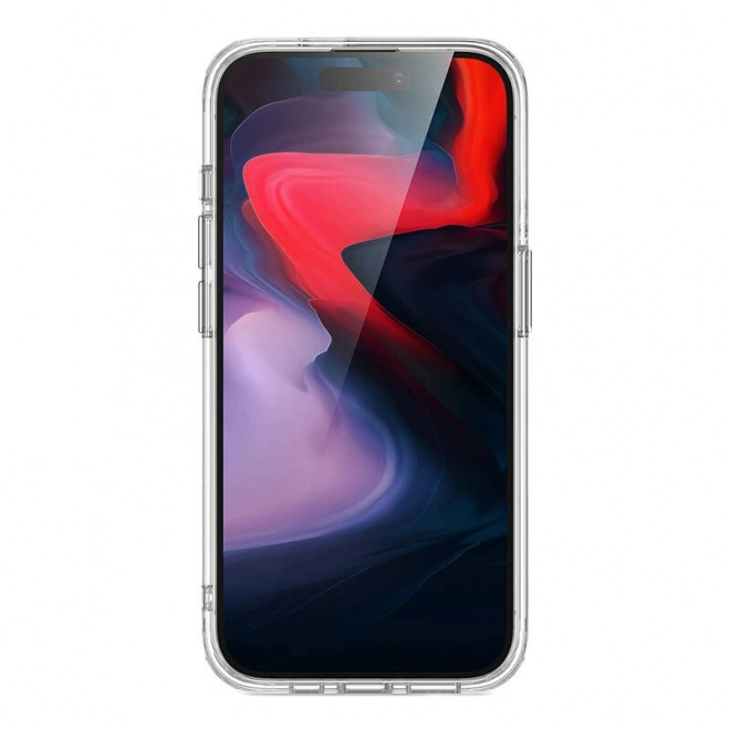 Pouzdro ESR Classic Hybrid se stojánkem pro iPhone 15 Pro, Magsafe (čiré)