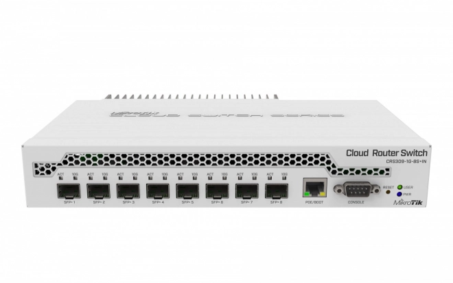 Switch síťový MikroTik CRS309-1G-8S+IN