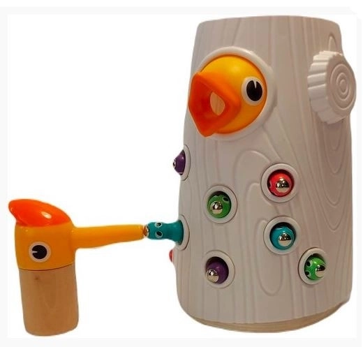 Magnetická hra Feed the blooming bird Top Bright