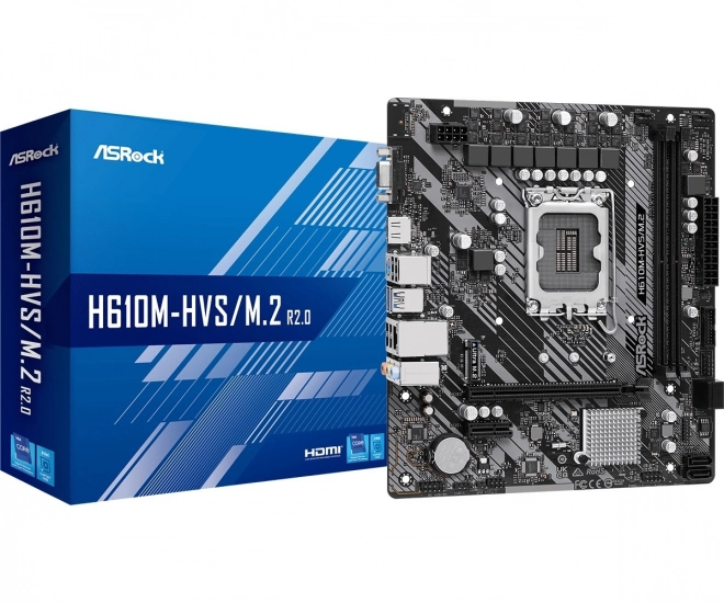 Plošina základní deska ASRock H610M-HVS/M.2