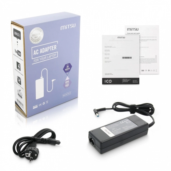Nabíječka/zdroj 19,5V 4,62A (4,5x3,0 pin) - HP 90W