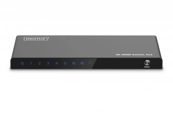 HDMI přepínač 4K s dálkovým ovládáním