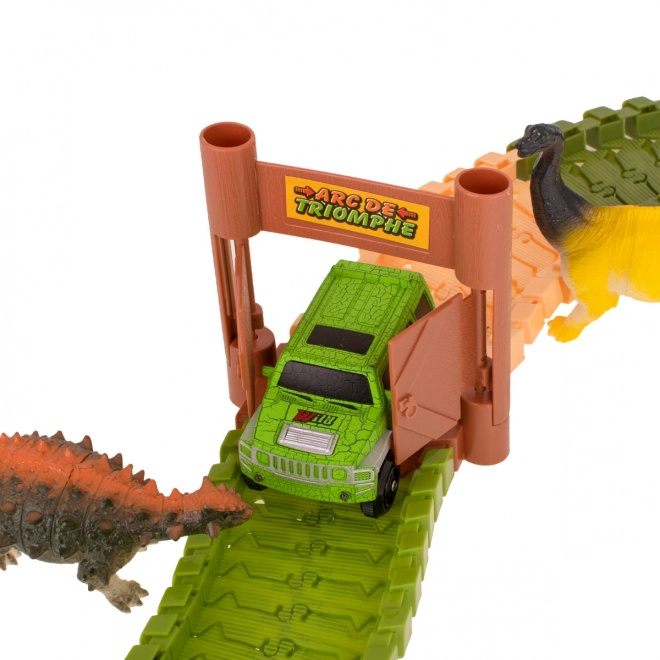 Dinosaří autodráha se 228 díly