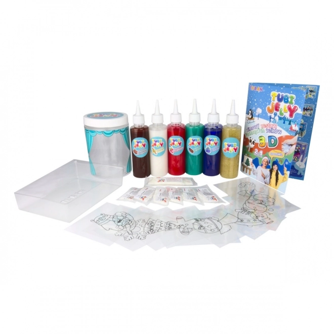 Tubi Jelly Winter sada 6 barev s akváriem