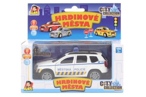 Městská policie se světlem a zvukem