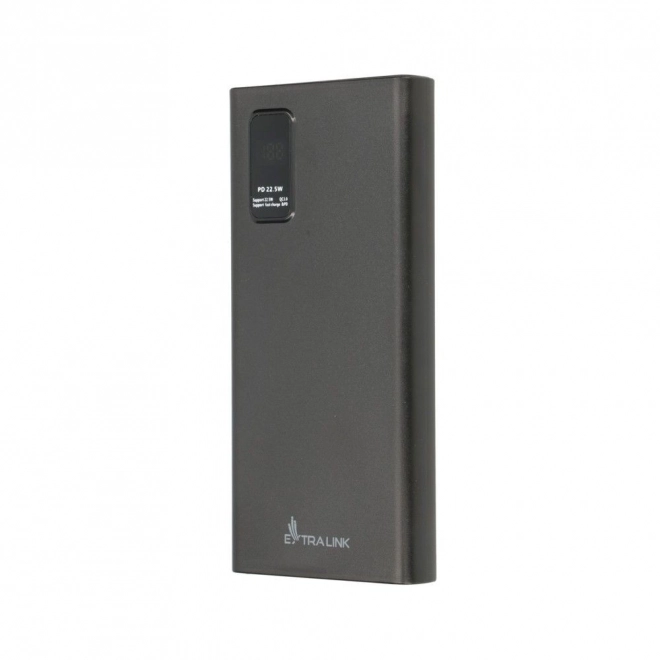 Power bank Extralink 10000 mAh rychlé nabíjení USB-C černý