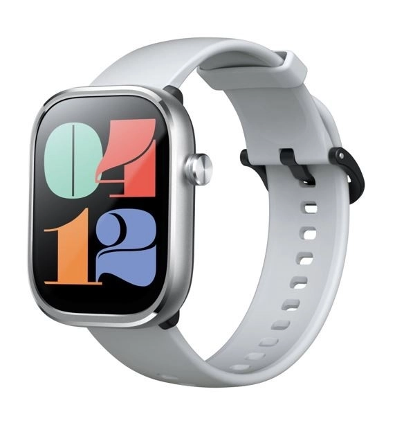Smartwatch se stříbrným ciferníkem