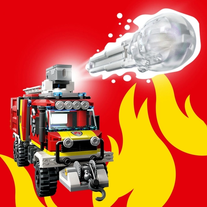 LEGO® City 60374 Velitelský vůz hasičů