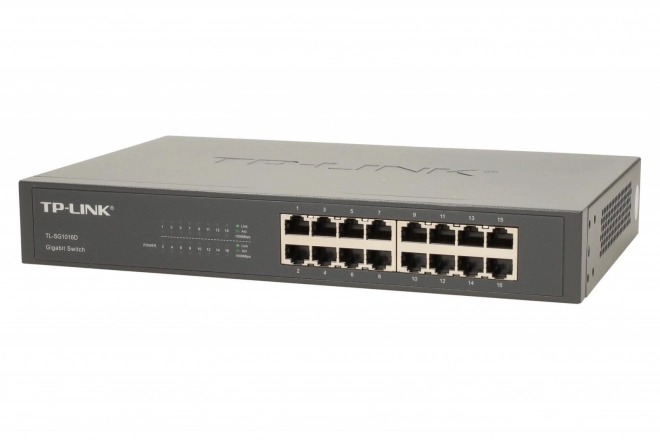 SG1016D přepínač L2 16x1GbE Stolní počítač