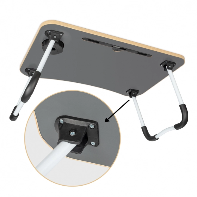 Skládací stolek pod laptop do postele