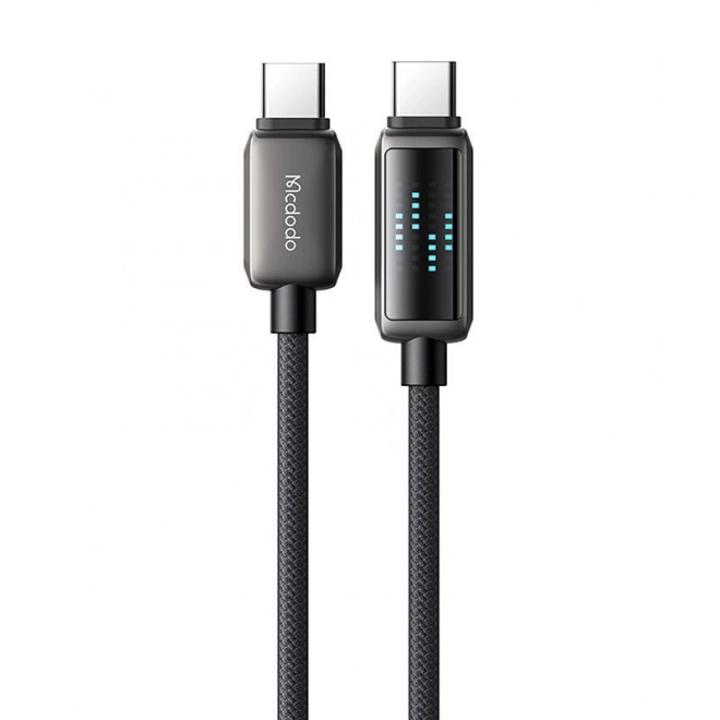 USB-C kabel s LED displejem 100W 1,2m