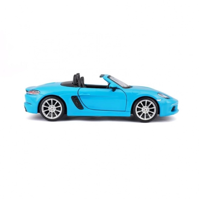 Bburago 1:24 Porsche 718 Boxster Blue