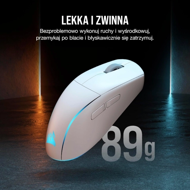 Bezdrátová myš M75 bílá RGB