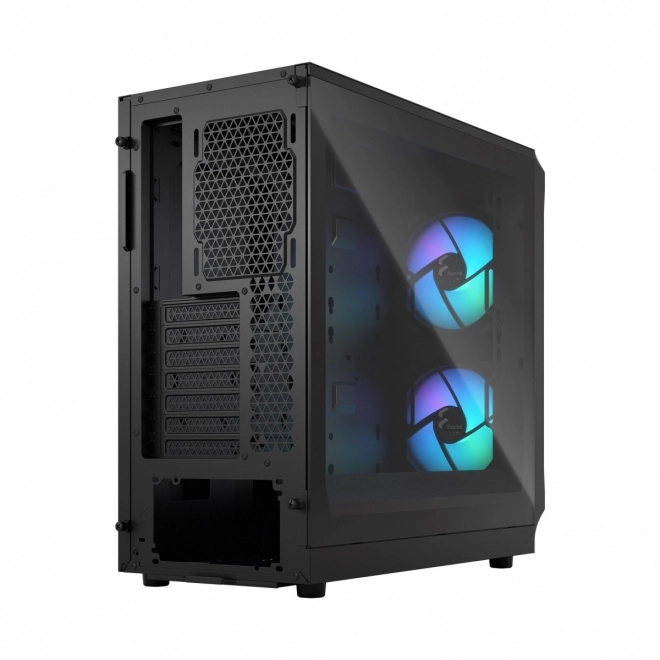 Case Focus 2 RGB Black TG Clear Tint