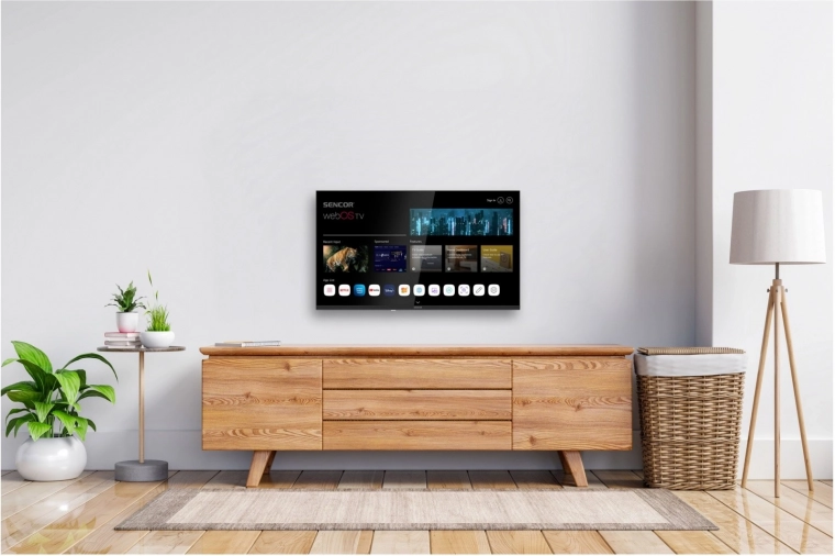 Obraz s HDR10 a širokými pozorovacími úhly