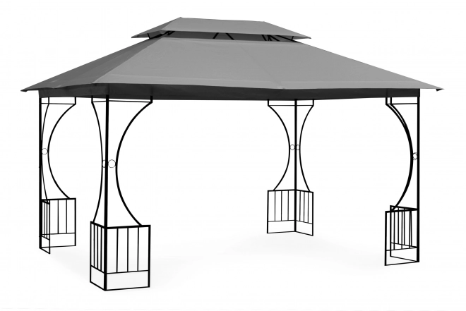 Stan zahradní pavilon 3x4m, moskytiéra a plné stěny
