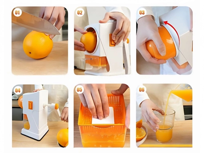 Manuální lis na citrusy 500 ml