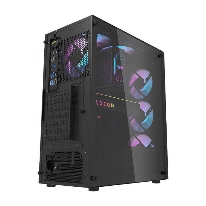 Počítačová skříň Darkflash DK351 s 4 ventilátory