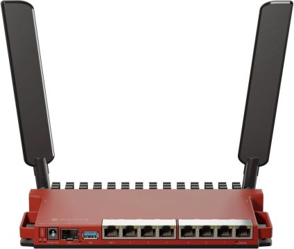Router wi‑fi 6 s externími anténami a bohatou konektivitou