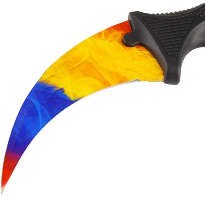 FOXTER® CARAMBIT NŮŽ CS:GO CLAW MIX COLOR CASE 19,5CM