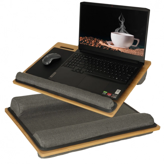 Dřevěný stolek pod notebook