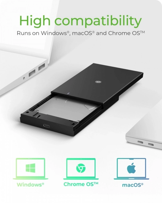 Externí box na SSD/HDD s USB 3.2 Gen 1