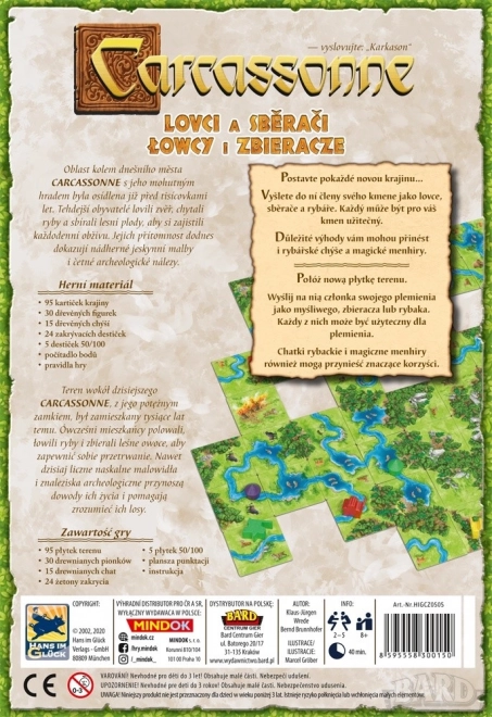 Carcassonne lovci a sběrači