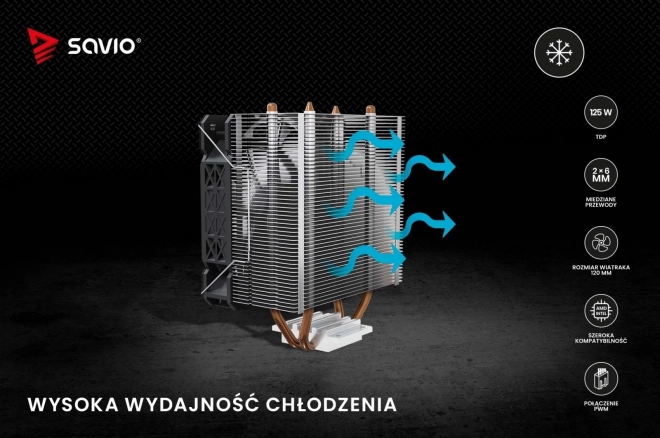 Chladič Procesoru Savio Frost X2