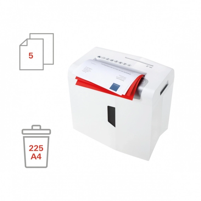 Skartovačka Shredstar X5 4x30mm P-4, skartovačka CD