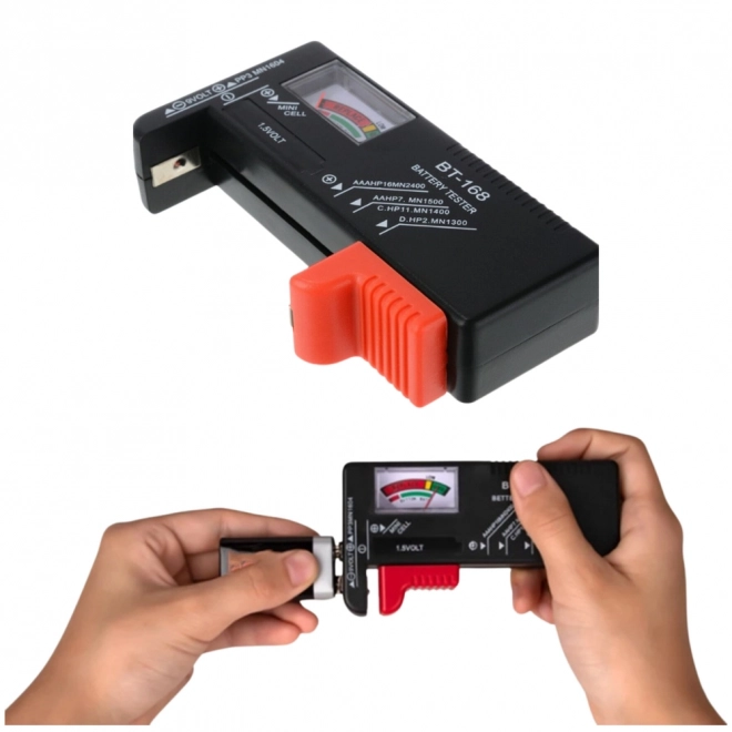 Univerzální digitální tester baterií