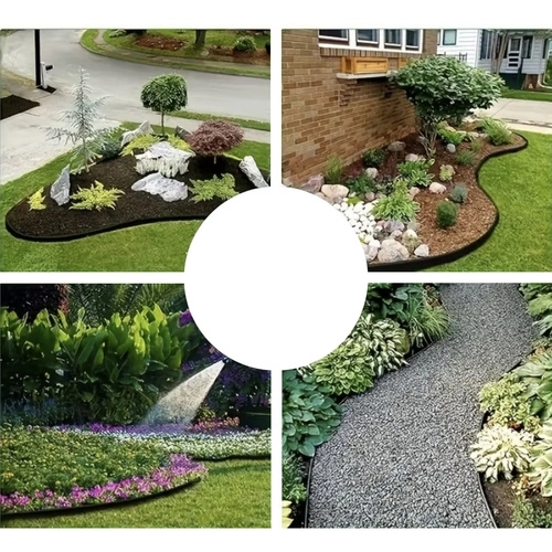 Zahradní obrubník 4 cm x 10 m Gardlov černý