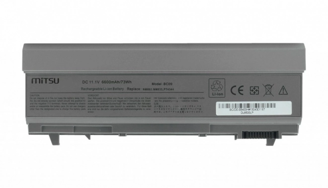 Baterie pro Dell Latitude E6400 6600 mAh (73 Wh)