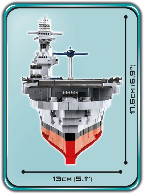 COBI 4815 II WW USS Enterprise CV-6, 1:300, 2510 k
