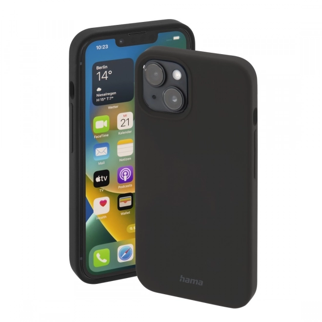 Magnetický kryt na mobil pro iPhone 14 černý