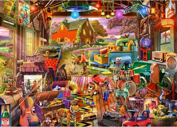 Náhodný řez a unikátní tvary dílků