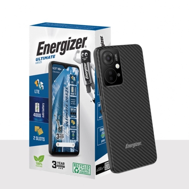 Smartphone Energizer Ultimate U652S černý