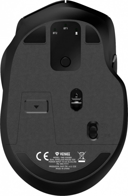 Bezdrátová myš 2,4GHz DUAL WiFI+Bluetooth
